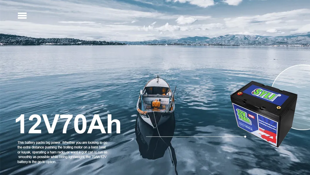 12V 70Ah LiFePO4 Battery