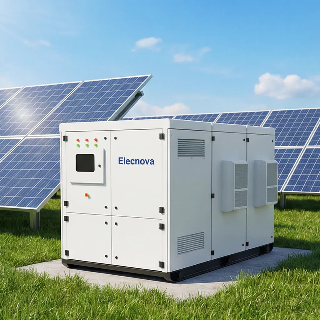 Elecnova Bess Battery Energy Storage System Container Solar Energy System with Lithium Battery and Hybrid Inverter