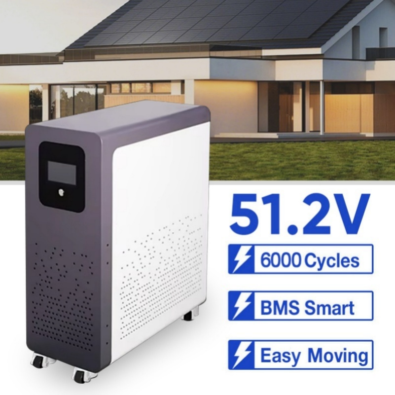 15kwh Lithium Ion Battery LiFePO4 Battery 51.2V 300ah Movable Parallel Solar Storage Battery Portable UPS Lithium Battery for Solar Energy Storage Systems