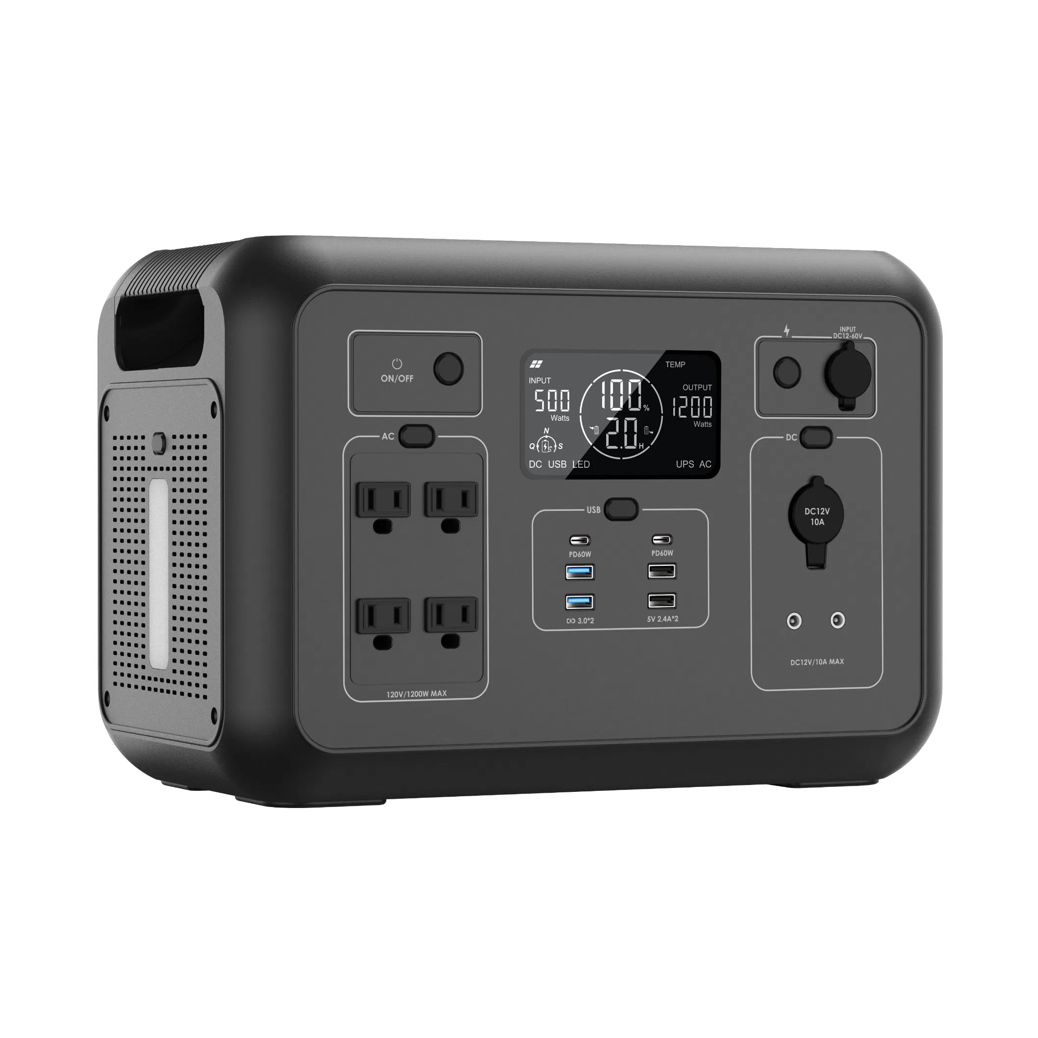 CE RoHS Alicosolar Generator Battery Portable Solar Power Bank Station