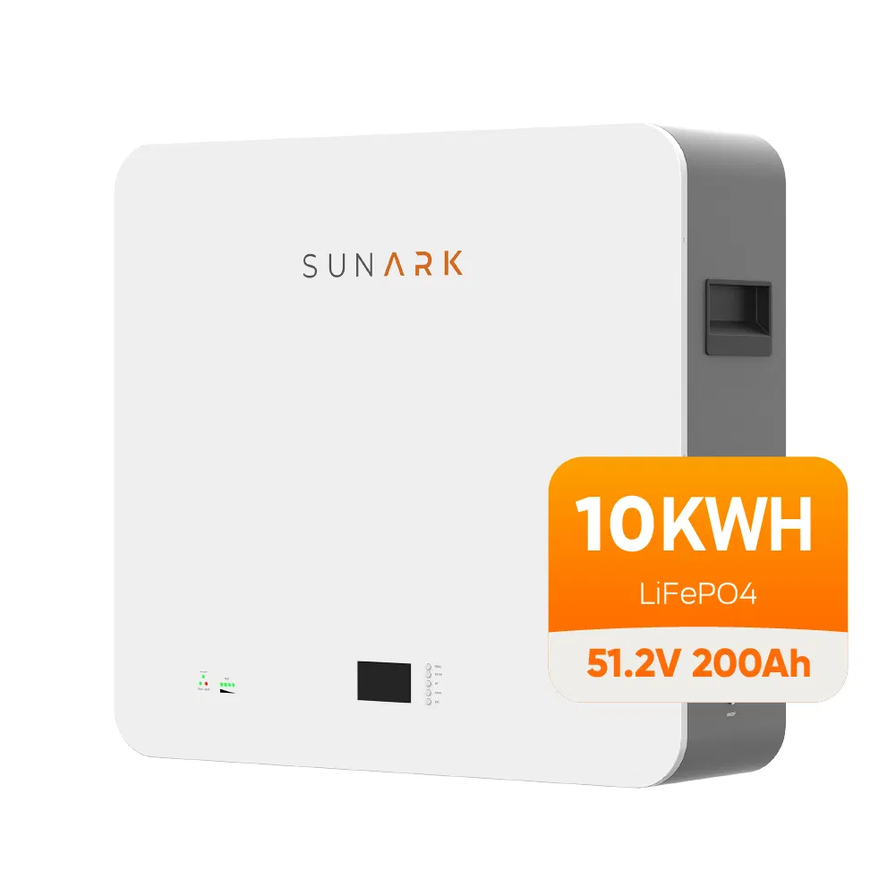 Sunark Safe Design Lithium Ion Solar Battery 48V 51.2V 200ah 10kwh LiFePO4 Batteries Long Cycle Life
