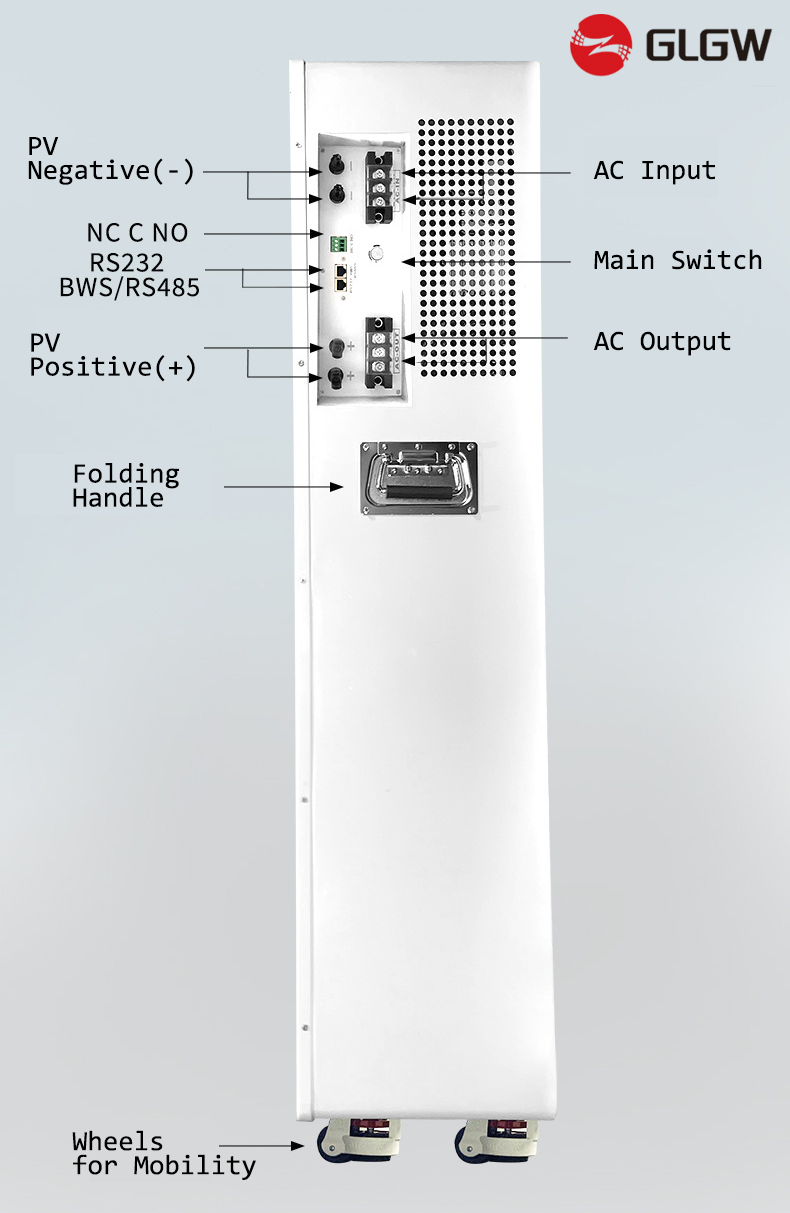 Hybrid Solar LiFePO Lithium Battery Home Energy Storage System LiFePO4 Lithium