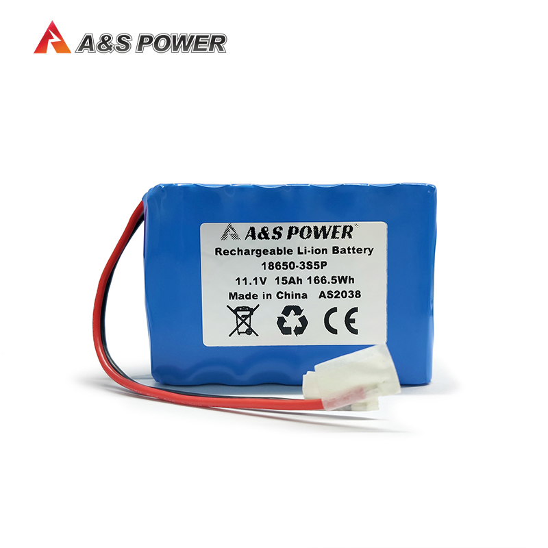 High Cycle and Long-Life 18650 Lithium-Ion Battery Pack Suitable for Solar Street Lights and Industrial Equipment, 11.1V 15ah Bagged Lithium-Ion Battery Pack
