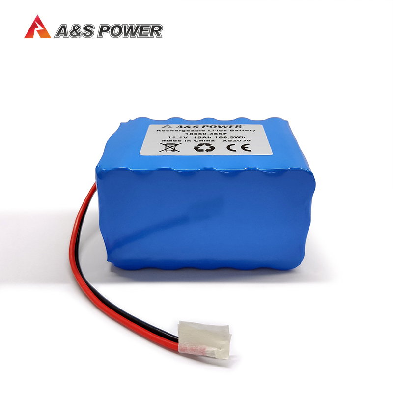 High Cycle and Long-Life 18650 Lithium-Ion Battery Pack Suitable for Solar Street Lights and Industrial Equipment, 11.1V 15ah Bagged Lithium-Ion Battery Pack