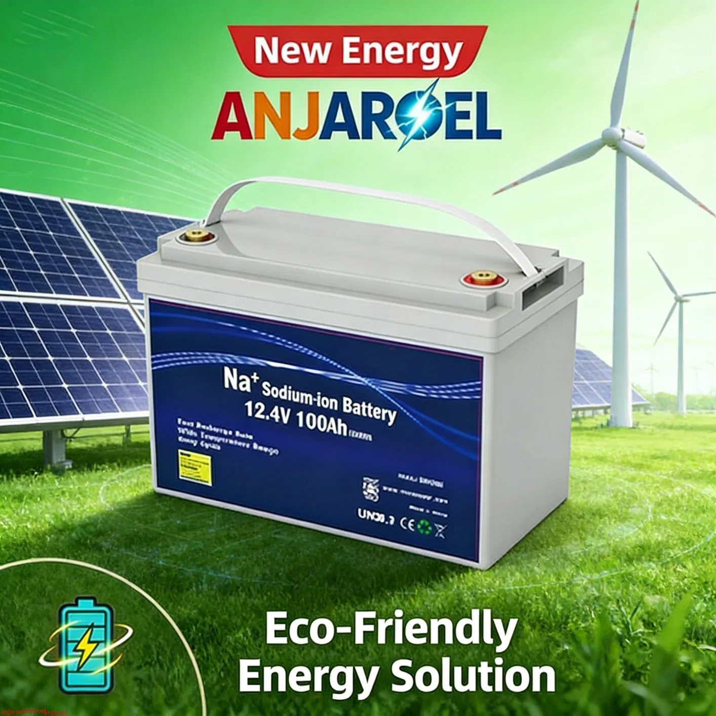 Sodium-Ion Battery Reliable Long Cycle Life 12V 100ah 50ah 150ah 200ah 300ah Sodium Battery Na-Ion Battery Solar Energy Storage Battery
