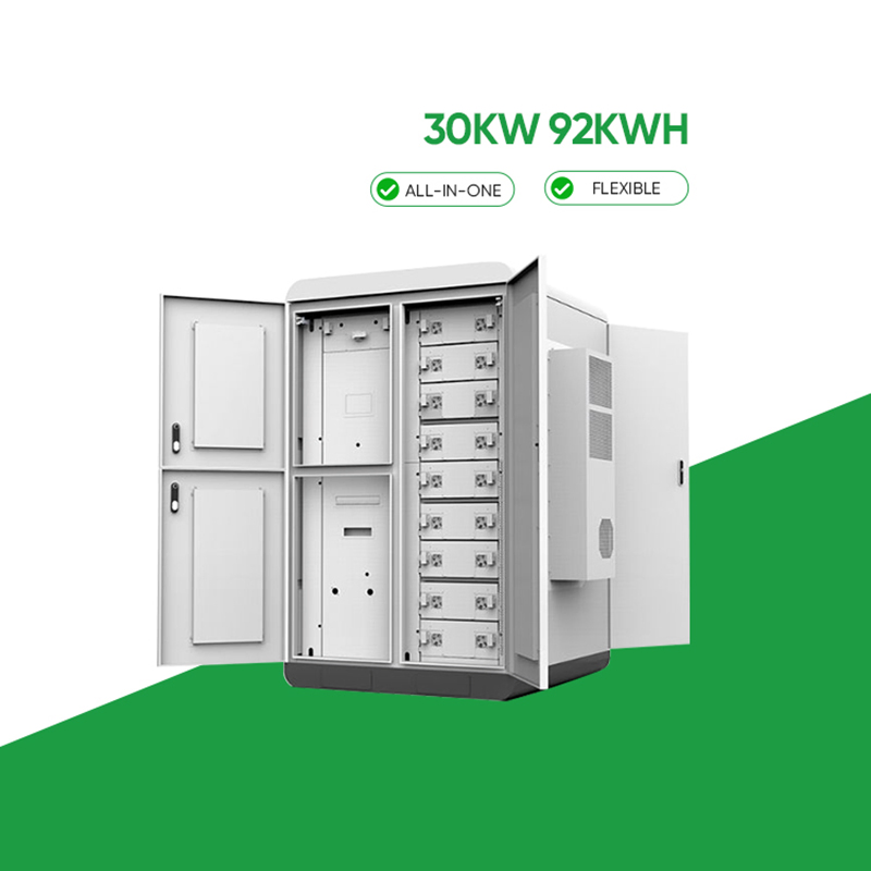 Complete 30kw 50kw 100kw Farm Solar Power Module PCS 100kwh 200kwh LiFePO4 Battery Pack Container Industrial with BMS
