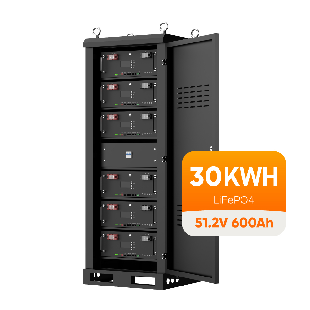 Sunark Deep Cycle Solar Lithium Batteries Pack 48V 51.2V 10kWh 15kWh 20kWh 30kWh After-sales Support Lithium Ion Solar Battery
