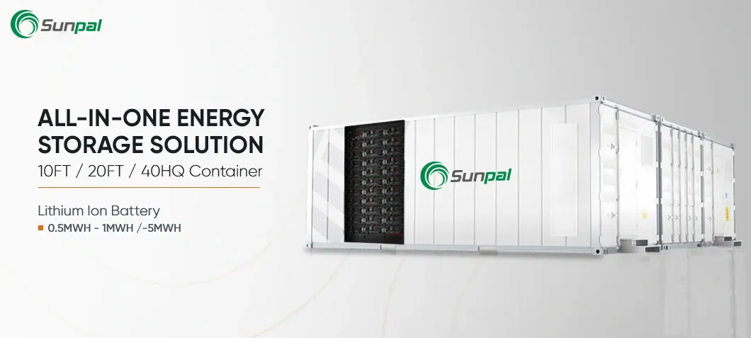 Container Solar Energy System Battery