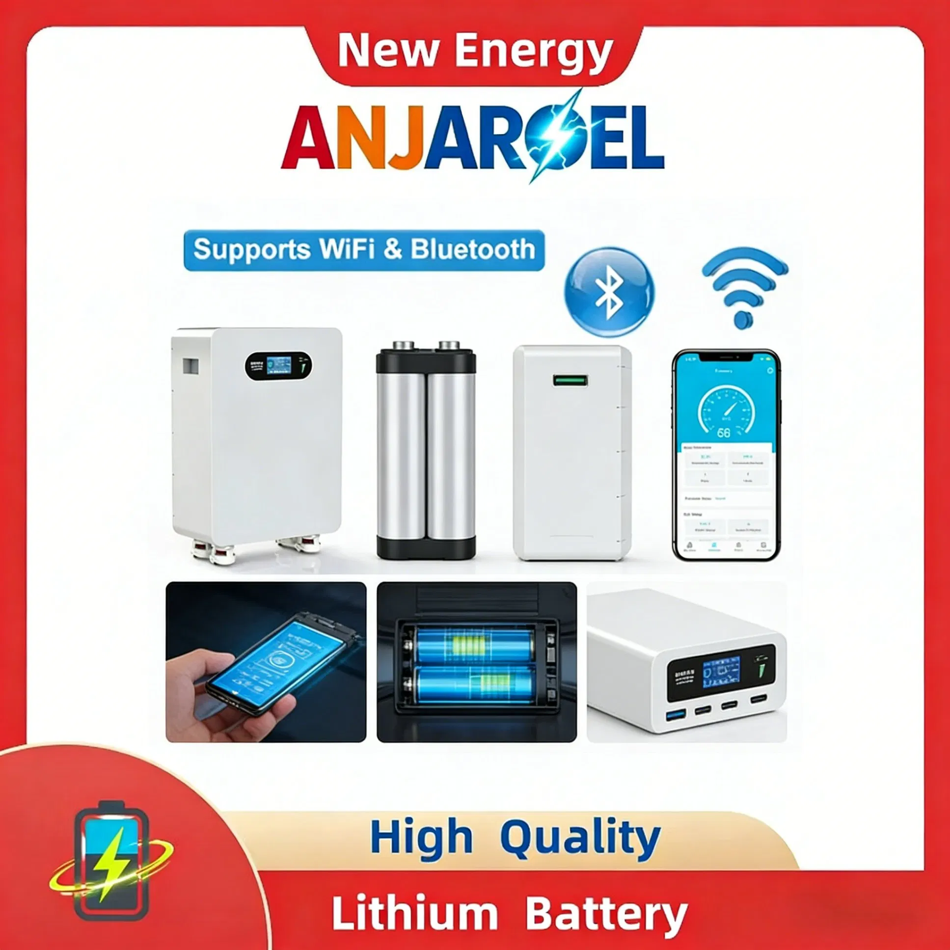 Energy Storage Battery 51.2V 300ah Commercial Solar Battery, LiFePO4 Storage for Retail &amp; Warehouse