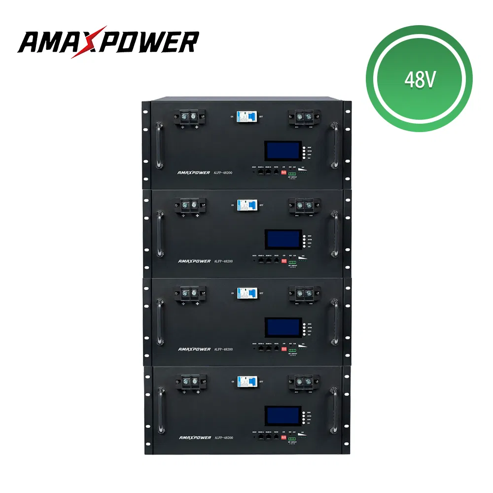 Competitive Price LiFePO4 Cell 48V/51.2V Generation off-Grid Renewable Solar Power Station Rack Mount Lithium Battery for Low-Speed Vehicles/Forklifts Use