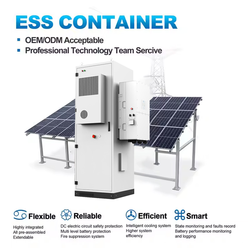 Industrial and Commercial 215kwh Energy Storage Cabinet High Voltage 100kwh Solar Battery 500 Kwh Energy Storage Cabinet