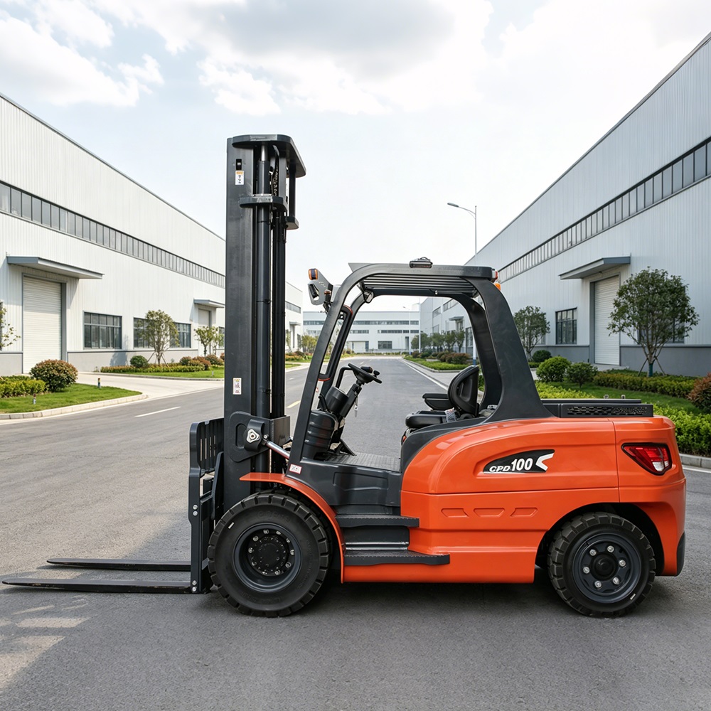 SKY 3 Ton 4 Ton Electric Forklift With Long Life Lithium Battery Pack