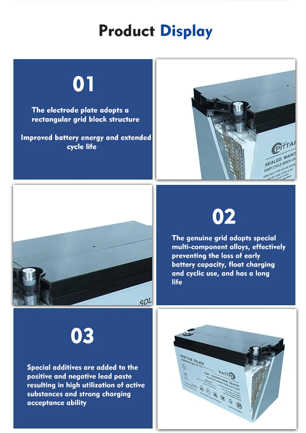 Technical Specifications Chart