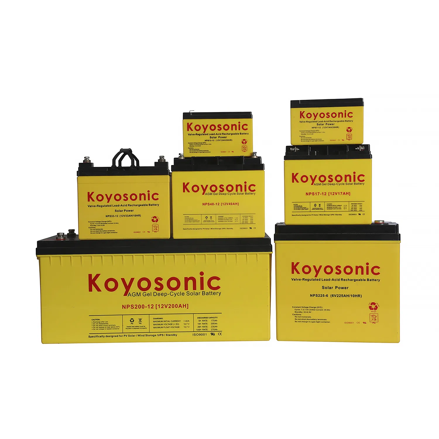 Long 25 Years Battery Life Solar Battery 12V 200ah Deep Cycle Gel for Solar Panels with Best Quality Rechargeable