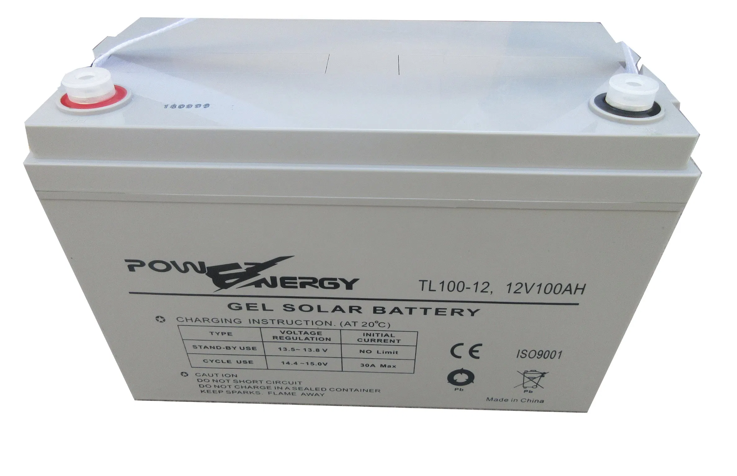 Tl12-100 VRLA Battery Sealed Lead Acid Battery Maintenance Free Battery UPS Battery AGM Battery Gel Battery Solar Battery