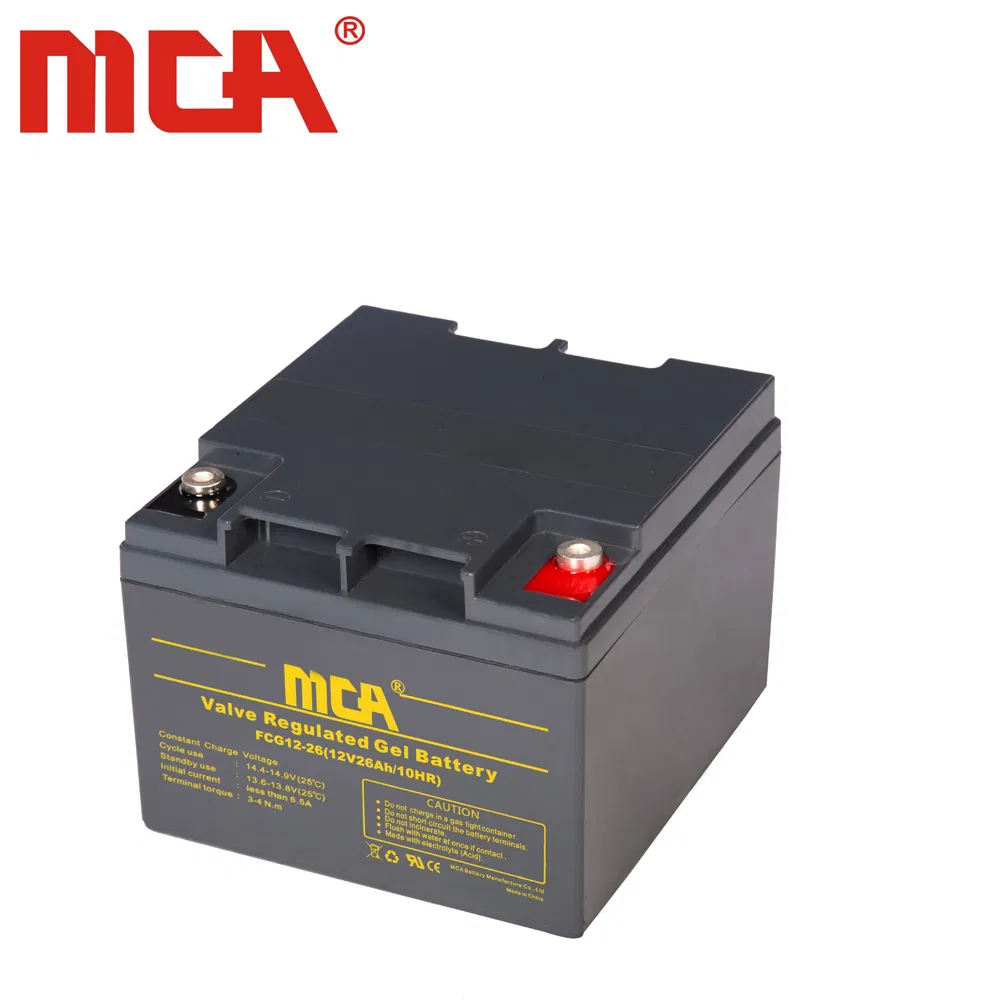 Long Lasting 100ah VRLA AGM Gel Battery for Solar