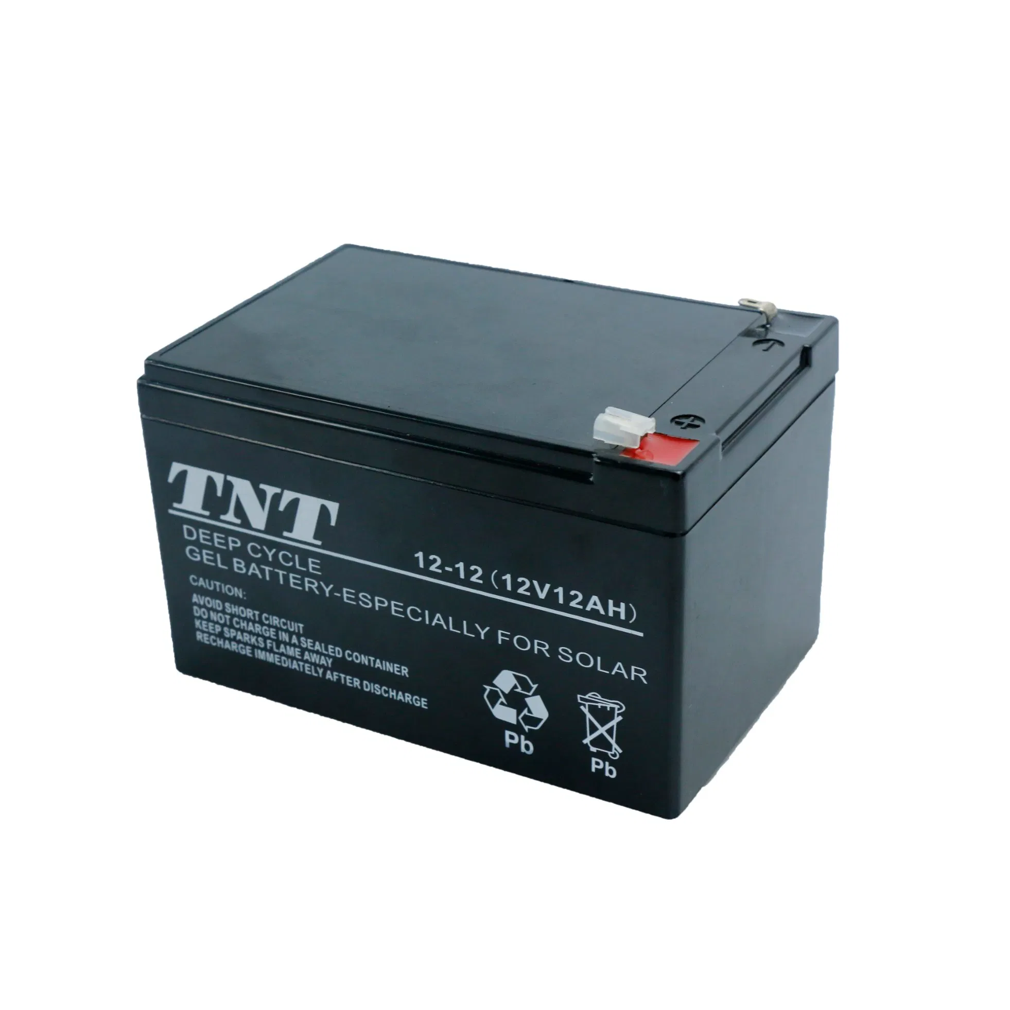 High-Capacity 12V AGM Gel Solar Battery for off-Grid Living