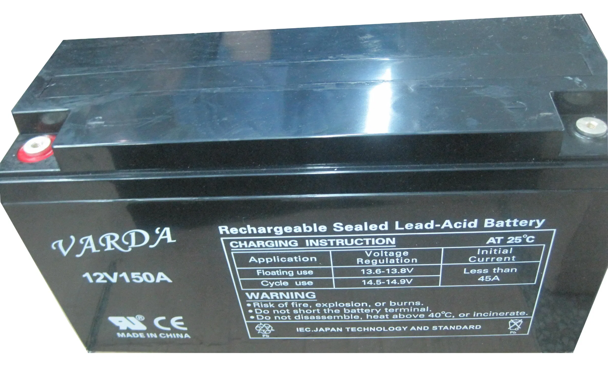 12V150ah VRLA Battery Lead Acid Battery Gel Battery UPS Battery Storage Battery Mf Battery AGM Battery Solar Battery