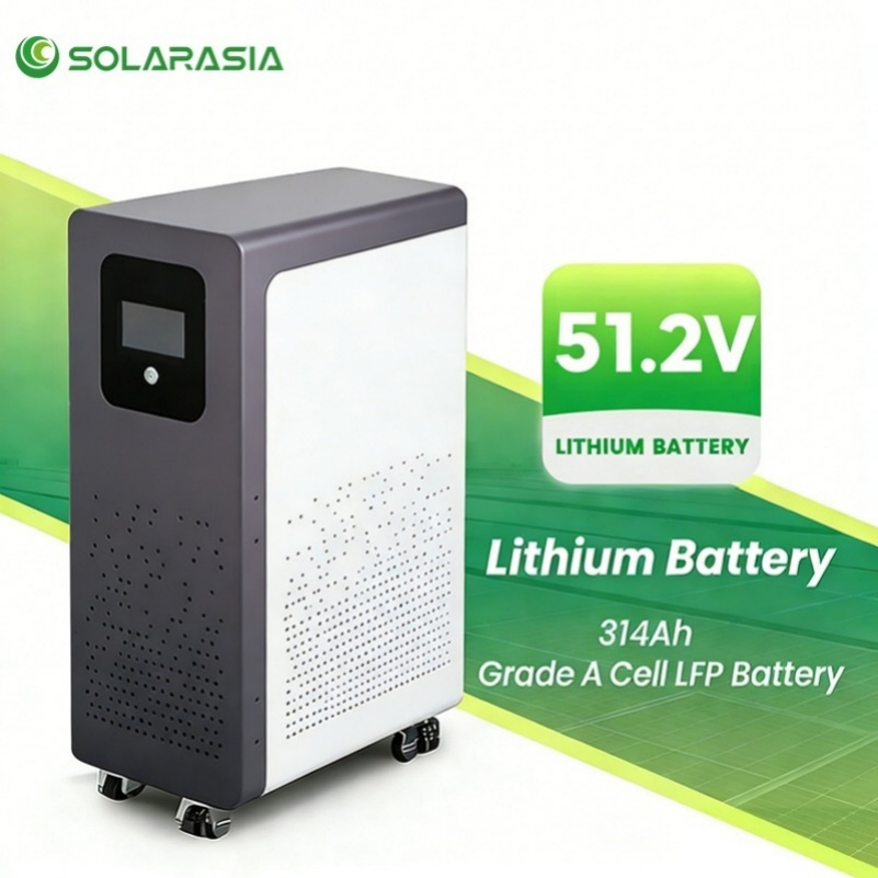 15kwh Lithium Ion Battery LiFePO4 Battery 51.2V 300ah Movable Parallel Solar Storage Battery Portable UPS Lithium Battery for Solar Energy Storage Systems