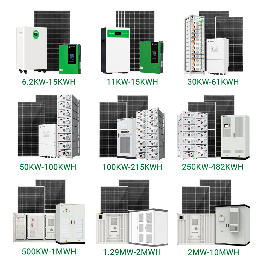 Solar System Home Power Factory Wholesale Home Energy Storage Systems Generator 5kw 10kw 50kw Complete Home Solar Energy System