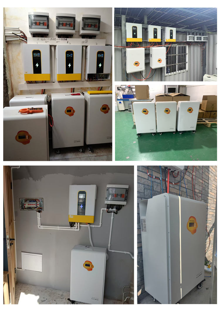 Hybrid Complete Solar Panel Energy System with Lithium Battery and Inverter for Home Solar on off Grid Power Kit Solar Set
