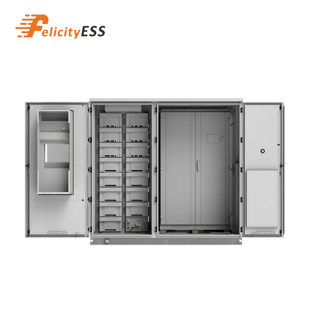 Felicityess 215kwh Ess Industrial and Commercial Energy Storage High Voltage 100kw Solar Energy Storage Battery Cabinet
