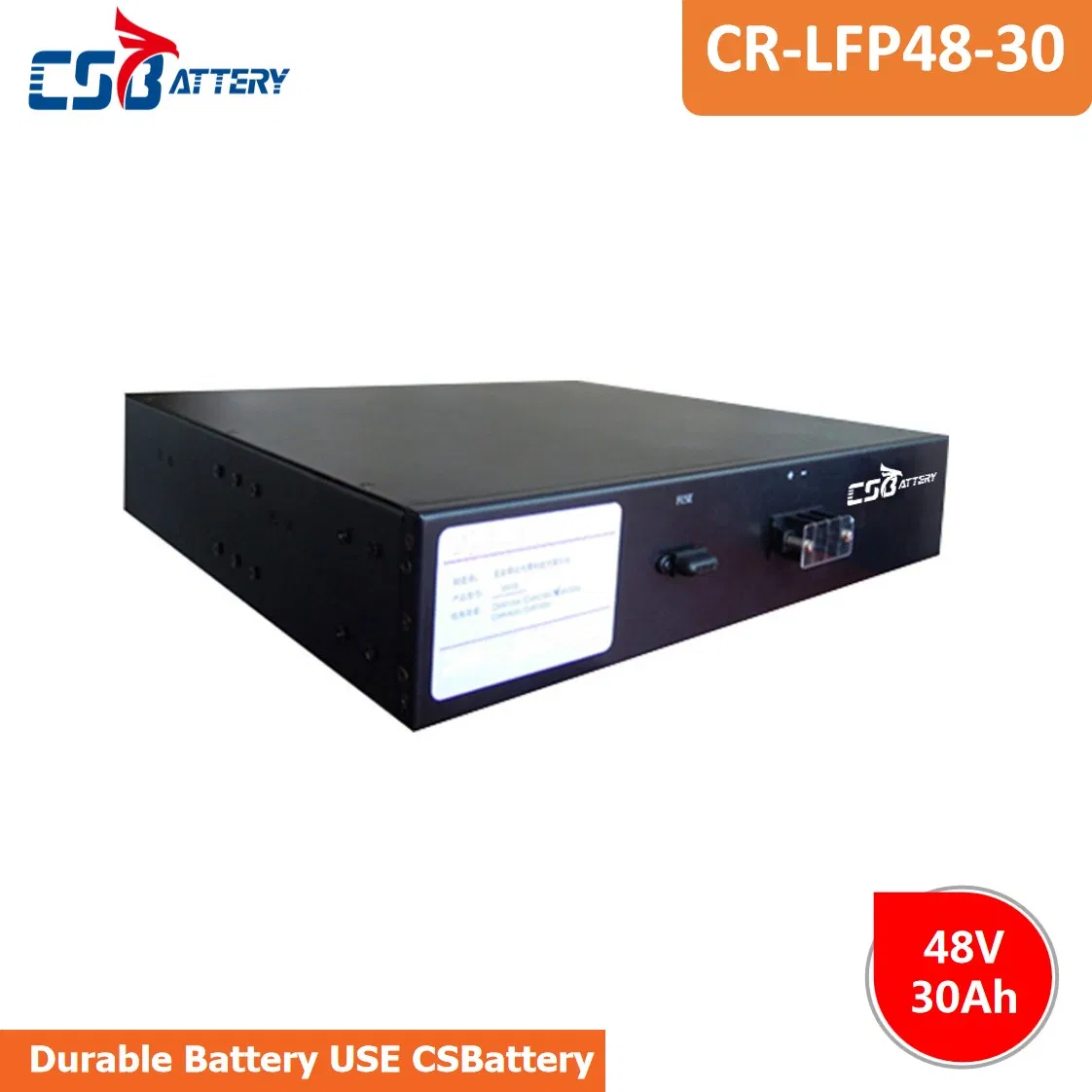 Csbattery 51.2V LiFePO4 Battery 100ah 200ah 300ah Lithium-Ion Storage/Hybrid/Solar/Energy/System Battery