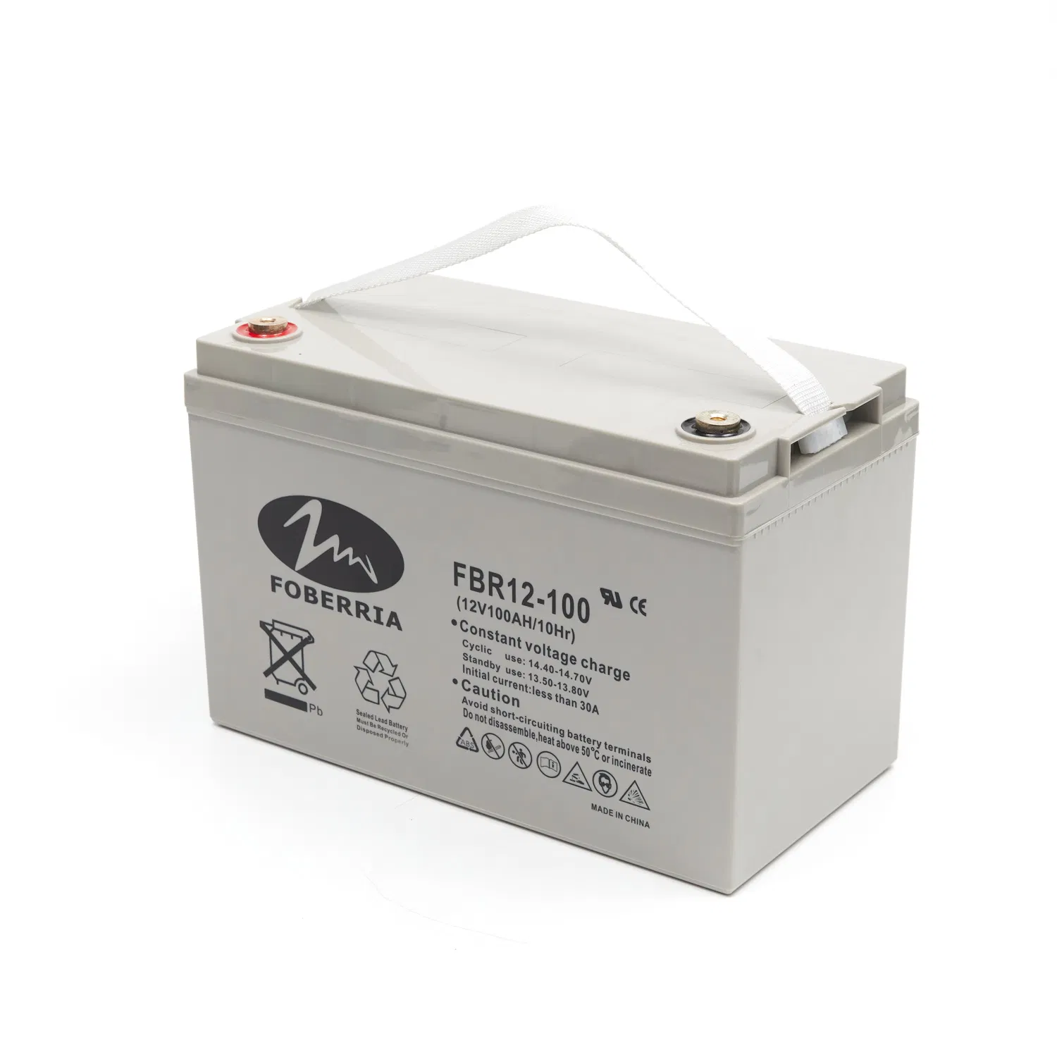Solar Storage Battery Electric Scooter Vehicle Bicycle Car Motorcycle Battery Rechargeable Portable Power Bank Safe VRLA Tractor Lead Acid Battery 12V 42ah