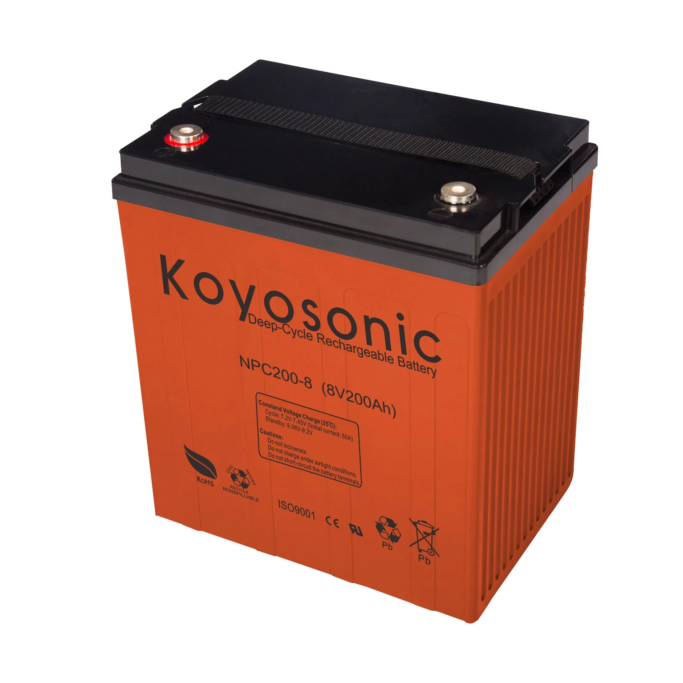 Long Life 6V 130ah Deep Cycle 6V Solar Gel Battery for Solar Systems