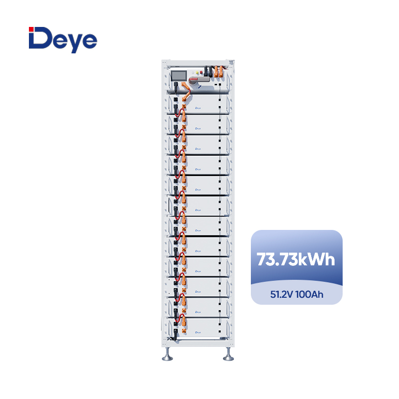 Deye ESS BOS-G Pro Lithium Solar Power Lifepo4 Storage Battery 100Ah Backup Bank With 10 Years Warranty