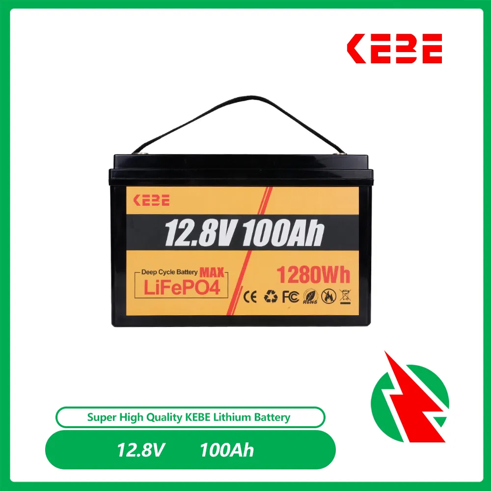 5years Warranty 8000 Cycle Long Life 12V/24V/48V 50ah/100ah/200ah/400ah LiFePO4 Lithium Ion Rechargeable Batteries for Solar/UPS/Telecom/Power Battery