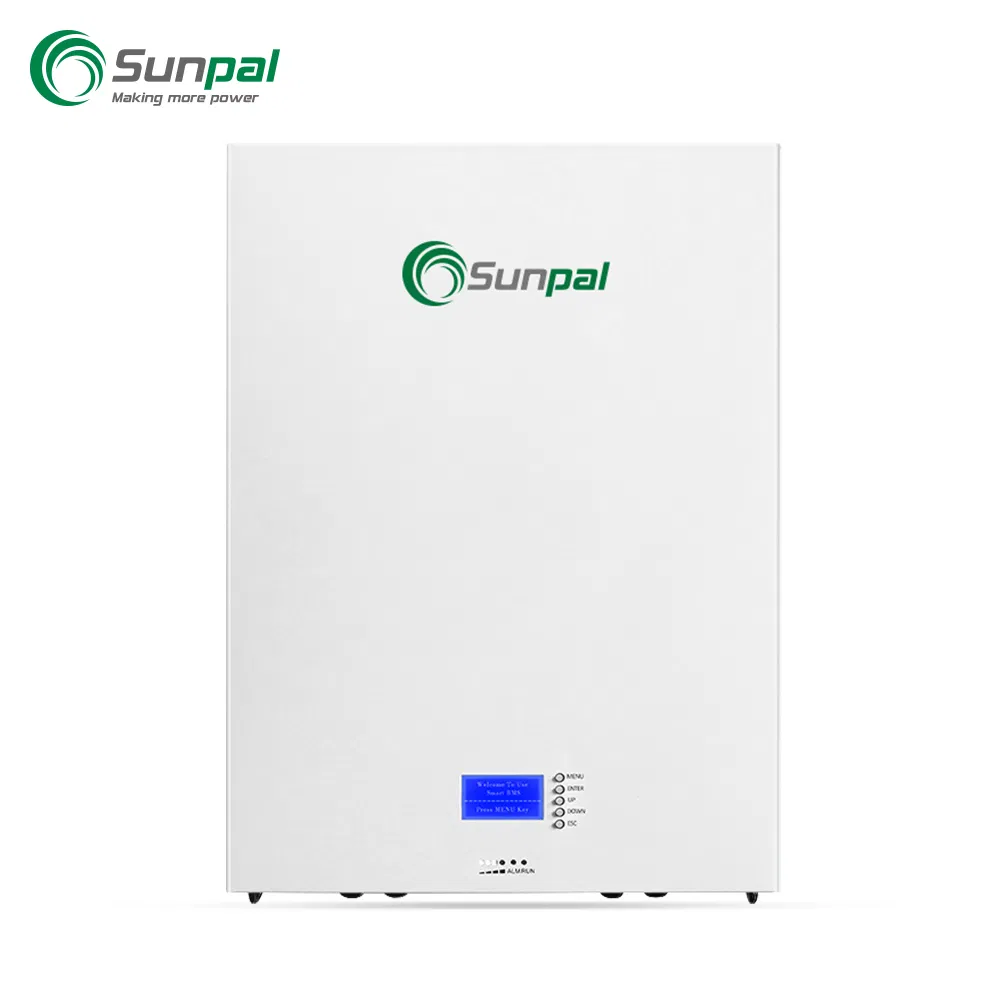 Sunpal Wall Mounted Solar Power Battery Storage 5Kwh 10Kwh 48 Volt 100 Ah 150 Ah 200 Ah Lithium Ion Solar Lifepo4 Battery