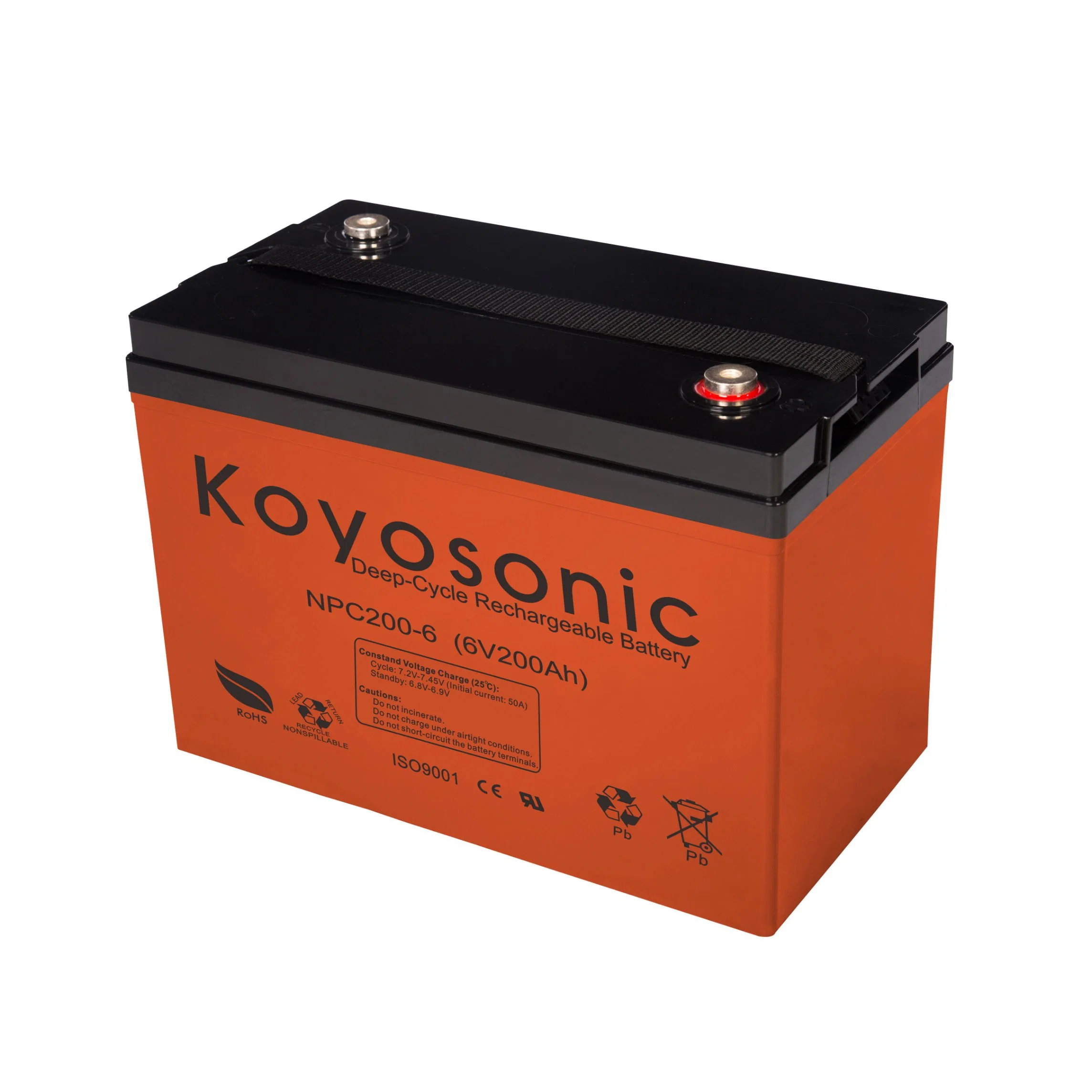 Long Life 6V 130ah Deep Cycle 6V Solar Gel Battery for Solar Systems