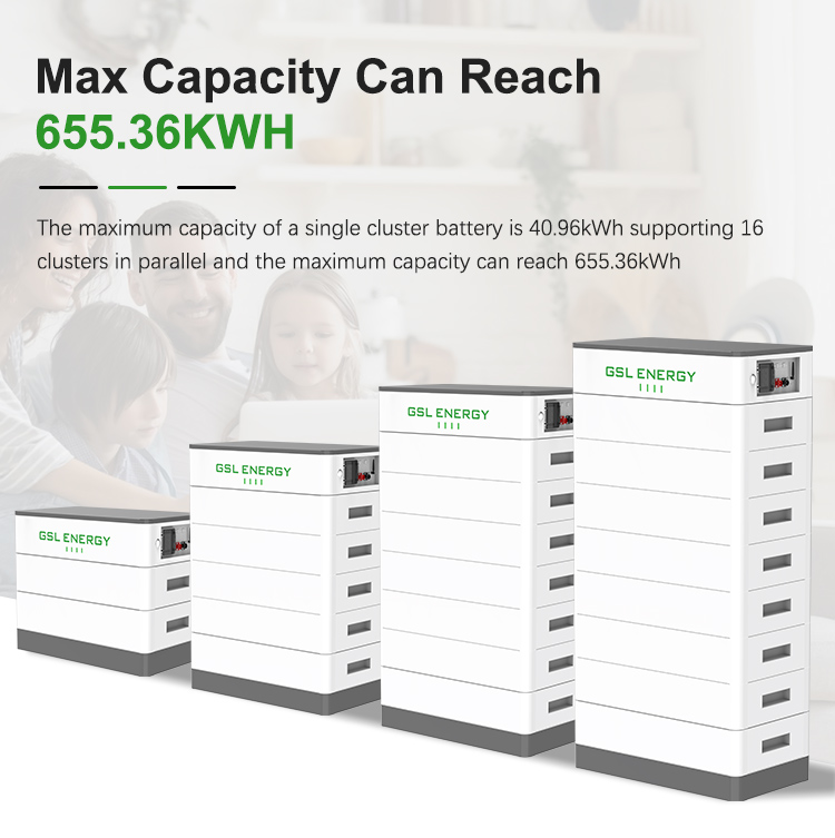 GSL ENERGY Good Quality High Voltage Battery Stackable Lifepo4 Battery 5kWh 10kWh 15kWh Energy System ESS Prime Quality Cells