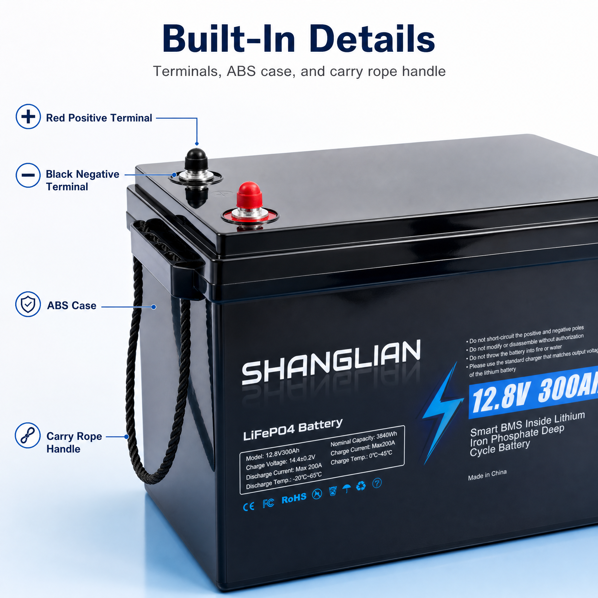 12V 24V 48V 300Ah LiFePo4 Battery Pack 12V 300ah 6000Cycles Rechargeable Lithium Ion Battery Cell Solar Storage Battery