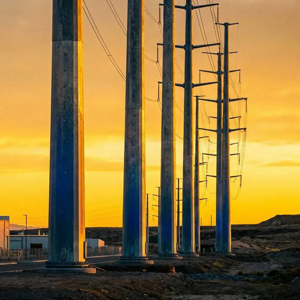 High-Quality URBAN-GRID Series Urban Low Voltage Steel Power Distribution Poles Suppliers, Factories