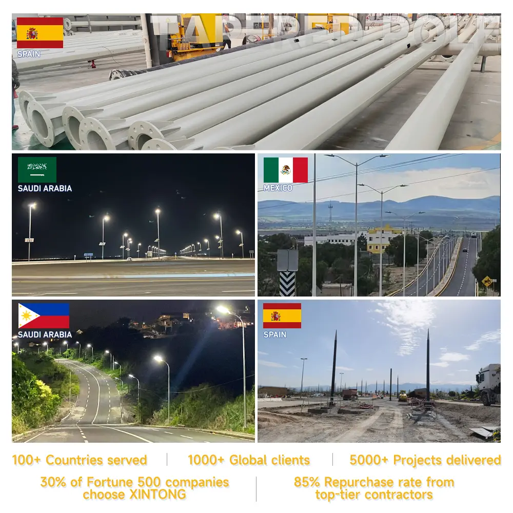 Custom XINTONG High Strength Light Pole Series: Engineered for Extreme Conditions & Heavy Loads Manufacturers, Factories