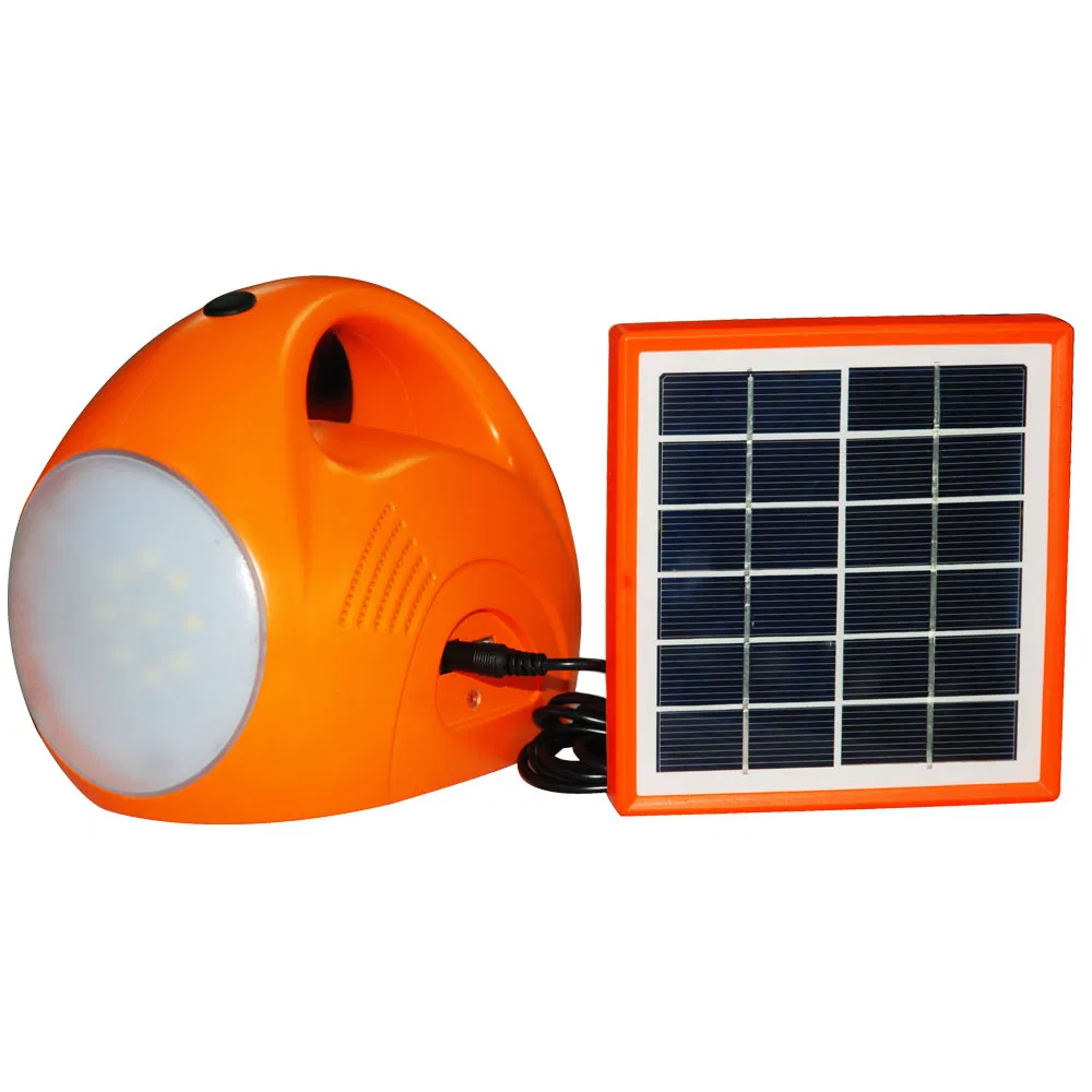 Sistema de Painéis Solares Luz Manual Carregamento Móvel Armazenamento de Energia Portátil para Uso Doméstico Camping Iluminação de Emergência