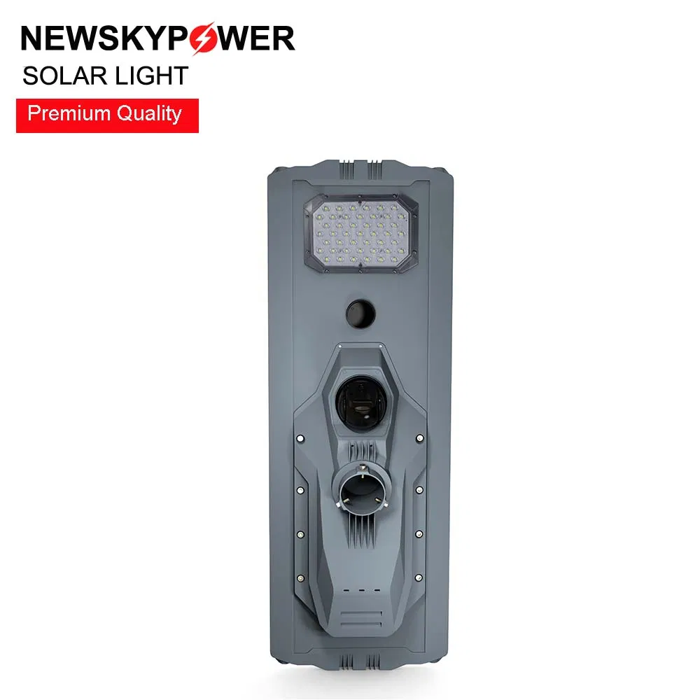 Sensor de Movimento de Câmera Preço Baixo Iluminação Pública Solar LED Super Brilhante de Alta Potência à Prova d'Água