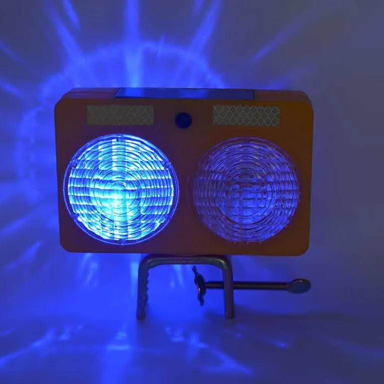Luz de Advertência Solar 4