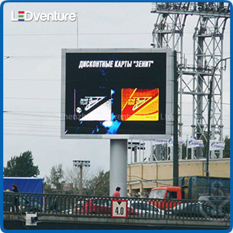 Publicidade de Futebol ao Ar Livre P8 Farmácia Atacadista Placa Cruz Solar LED Display