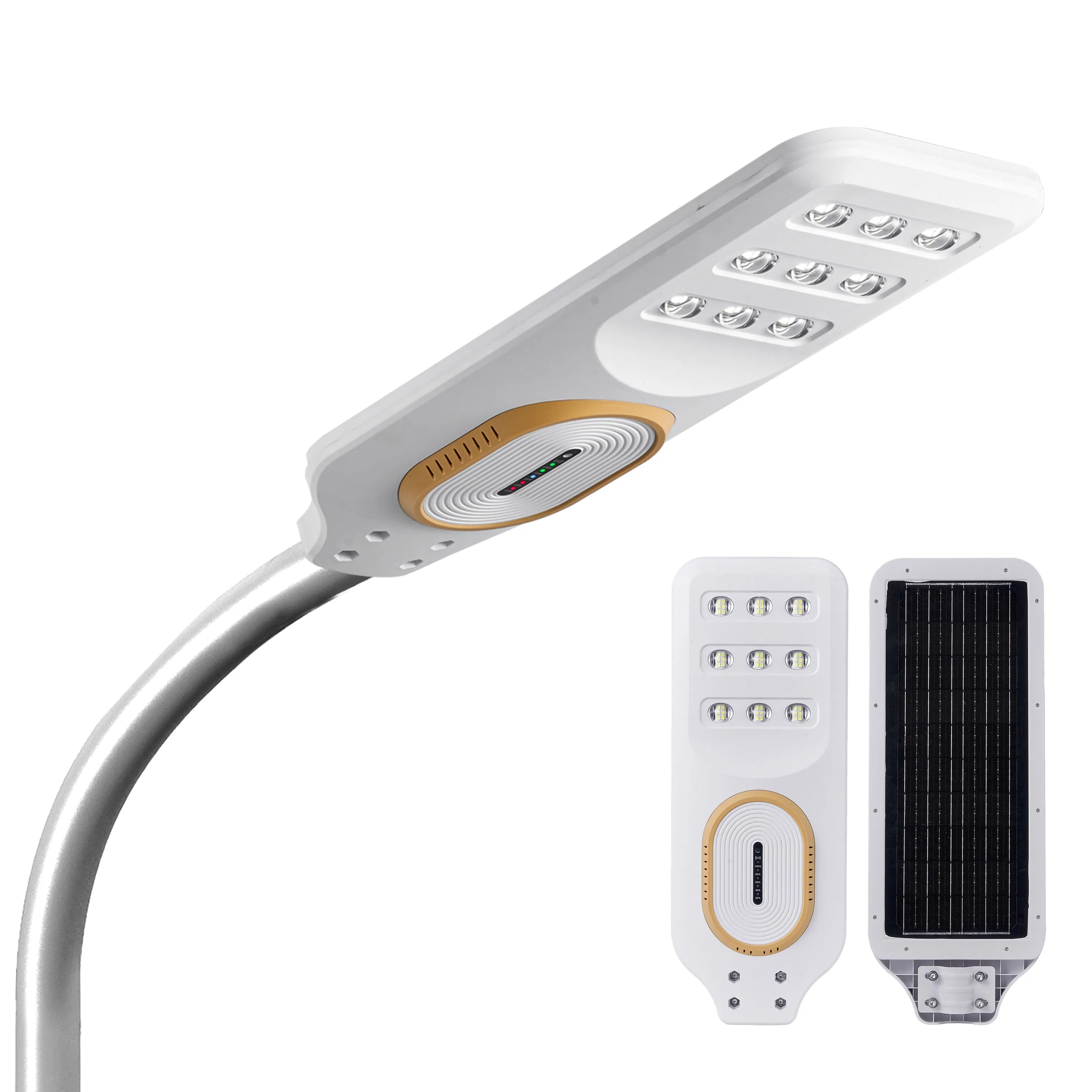 Yaye 25 Anos Melhor Fábrica Fabricante de Solar na China 3 Anos de Garantia Controle Remoto com Sensor de Movimento 300W ABS Tudo em Um Iluminação LED de Rua Jardim