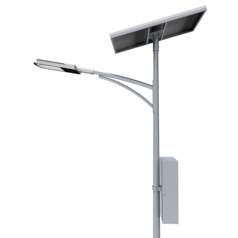 IP65 Iluminação Solar LED para Rua/Caminho com Sensor de Painel e Bateria de Gel/Lítio para Economia de Energia no Jardim Externo