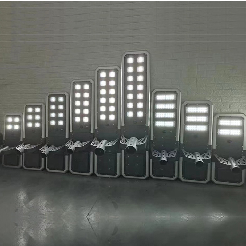 Luz de Rua Solar Todo em Um de Alta Brilho