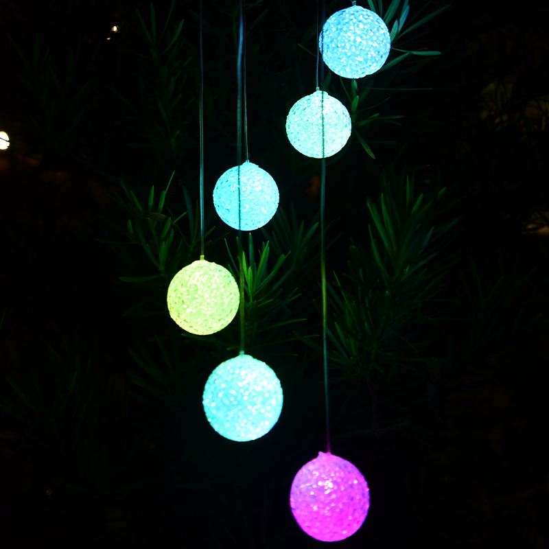 Iluminação decorativa de paisagens ao ar livre movida a energia solar para espaços ecológicos