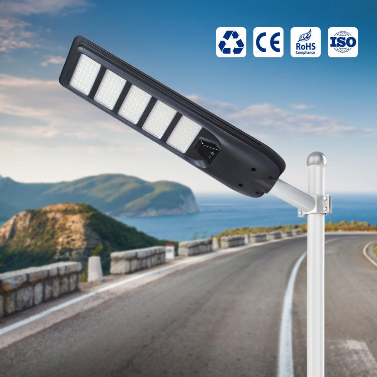 Iluminação de Rua Solar LED ao Ar Livre à Prova d'Água Industrial IP65 100W 500W 600W 1000W