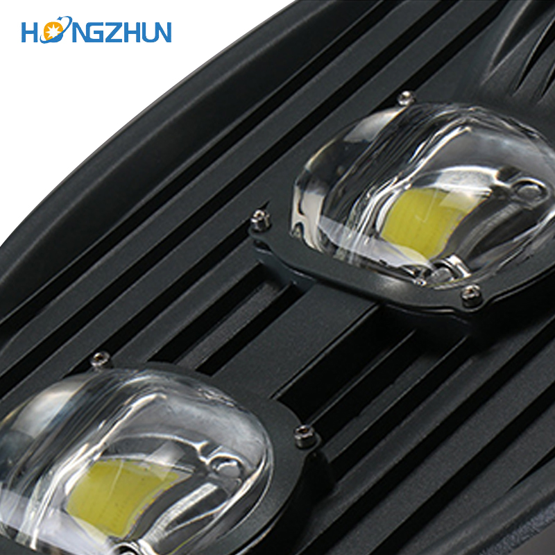 Iluminação Pública Inteligente com Indução de Corpo Humano 100W 200W 300W 400W Lâmpada de Rua LED Solar Powered
