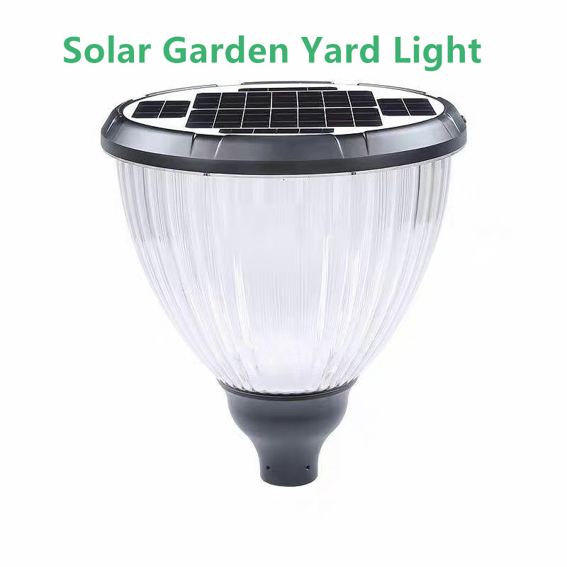 Lâmpada LED de Alta Potência e Economia de Energia 3m Iluminação Solar para Jardim, Caminho e Estacionamento com Luz LED