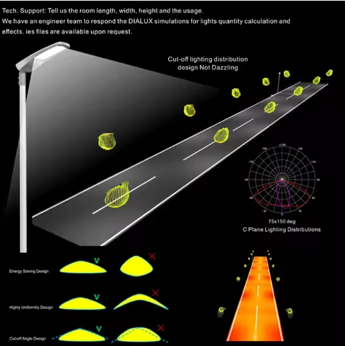 Produtos Inovadores OEM/ODM Iluminação Solar LED para Exterior, Iluminação Solar Economizadora de Energia Tudo-em-Um, Iluminação Solar de Rua LED, Iluminação Externa de Rua à Prova d'Água