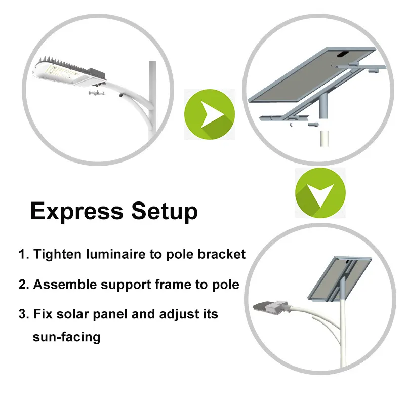 Luminária Solar LED Inteligente